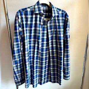 Hugo Boss plaid button down